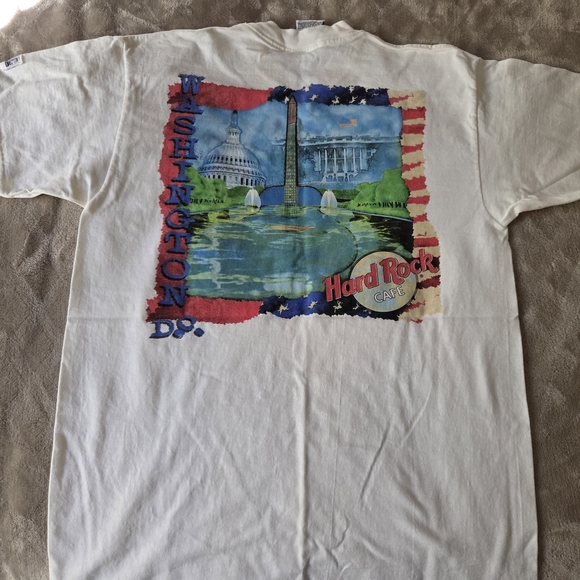 Hard Rock Cafe White T-Shirt - Picture 2 of 4